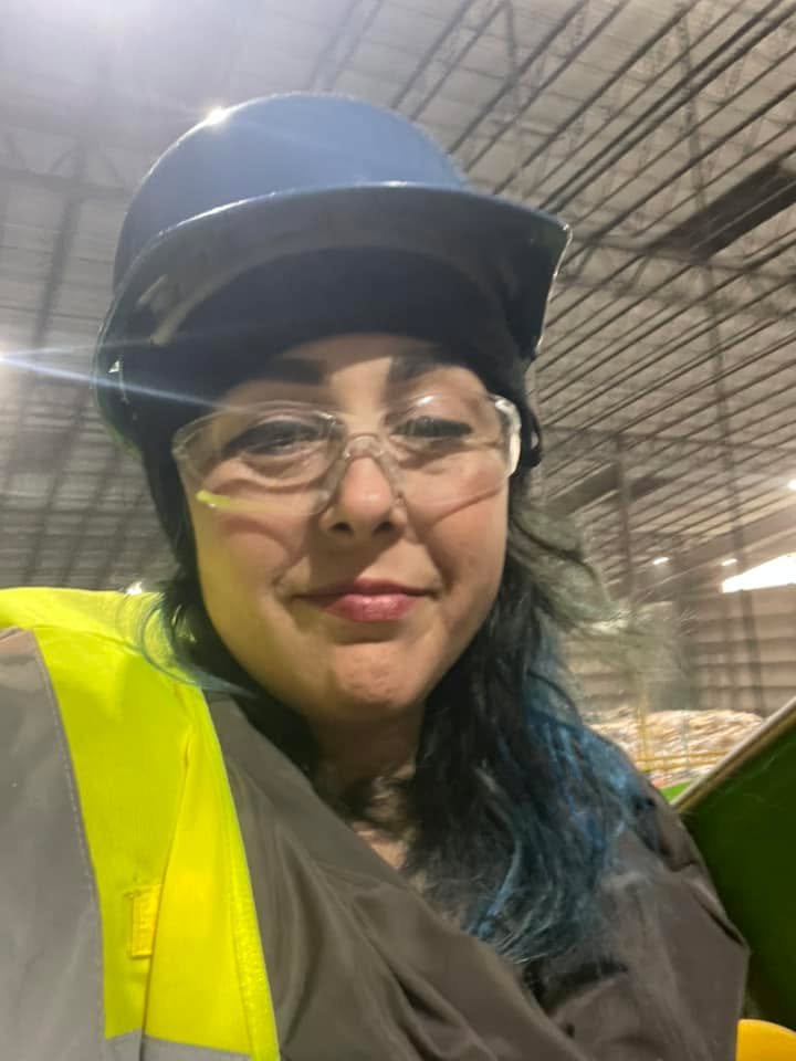 Visiting the Recology MRF today! So much material, a great reminder of what is happening with our recycling and the linkages between repurposed and rescued materials and art. Lots to process!