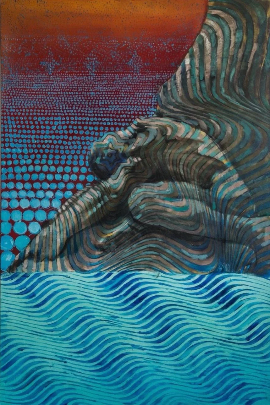 Melancholy of the sea, 120 x 80 cm oil on canvas
Fr.2400