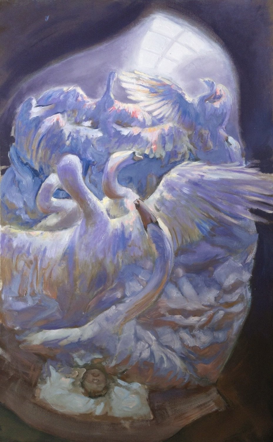 Dreams, 160 x 100 cm oil on canvas 
Fr.4000