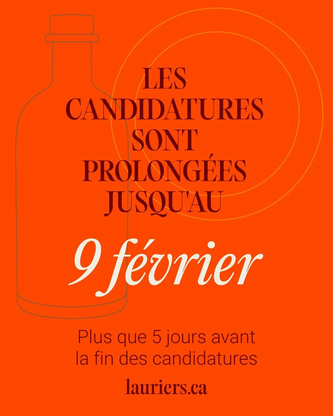&Agrave; la demande g&eacute;n&eacute;rale...
Les candidatures sont prolong&eacute;es jusqu'au 9 f&eacute;vrier! 🌿📣

Vous &eacute;tiez en vacances? Vous ne l'avez pas vu passer ou vous n'avez simplement pas eu le temps de nommer vos coups de c&oeli