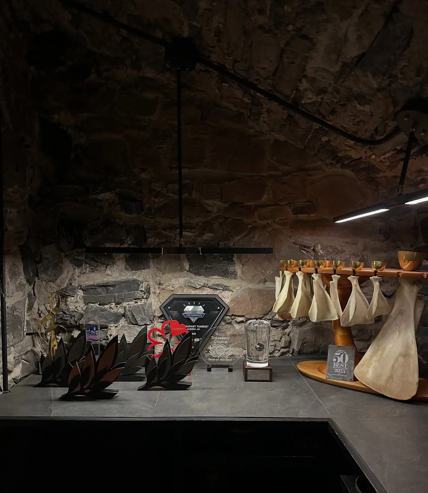 Nous avons eu le privil&egrave;ge de visiter @taniere3 et de saluer le pr&eacute;sident de notre jury 2026 @francoisemmanuel.nicol par la m&ecirc;me occasion et quel bonheur de voir ces 4 lauriers expos&eacute;s aux cot&eacute;s de tous ces incroyabl