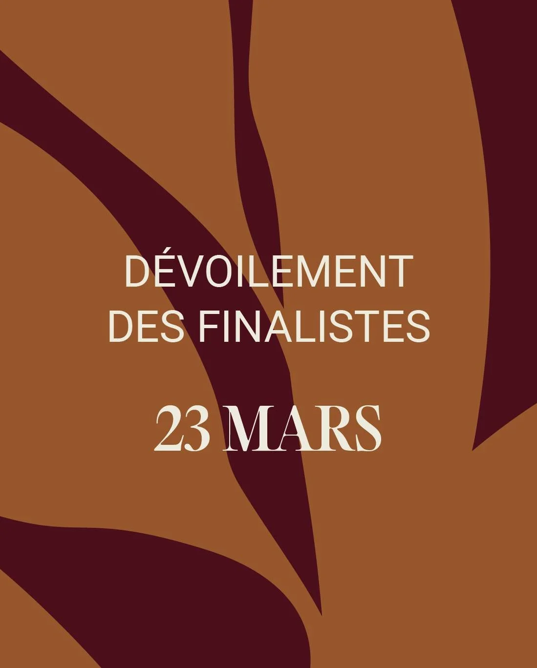 &Ccedil;a s'en viiiiient!
Les candidatures ont &eacute;t&eacute; d&eacute;pos&eacute;es, le jury a d&eacute;lib&eacute;r&eacute;, et maintenant...
Le d&eacute;voilement des finalistes 2026 aura lieu le 23 mars chez  Lightspeed Commerce, 
(La c&eacute