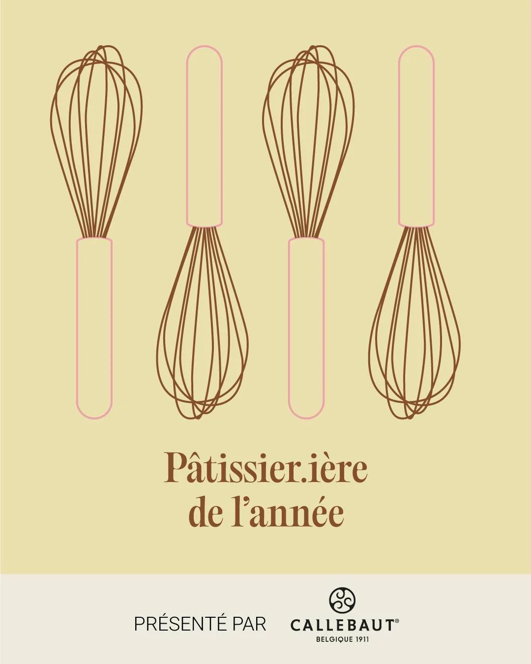 PLUS QUE 5 JOURS POUR VOTER!
Attention, il ne reste (d&eacute;j&agrave;) plus que 5 jours pour voter pour vos finalistes 2026 pr&eacute;f&eacute;r&eacute;s.
Dans la cat&eacute;gorie, P&acirc;tissier.(&egrave;re) de l'ann&eacute;e, pr&eacute;sent&eacu