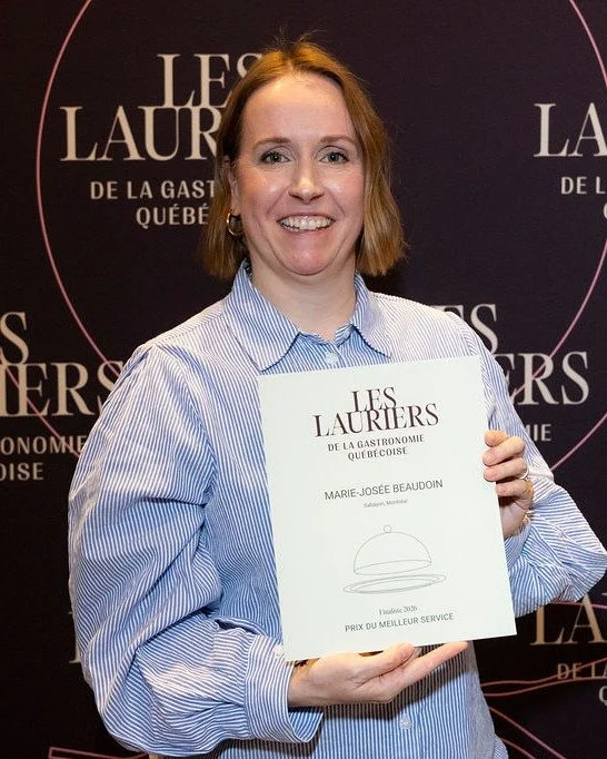 Le prix du Meilleur Service est pr&eacute;sent&eacute; encore une fois cette ann&eacute;e par @estrelladamm 👏

Les finalistes 2026 sont: 
- @mariejobeaudoin , Sabayon, Montr&eacute;al
-Morgane Muszynski et Rosalie Forcherio, @rotisserie.lalune  Mont