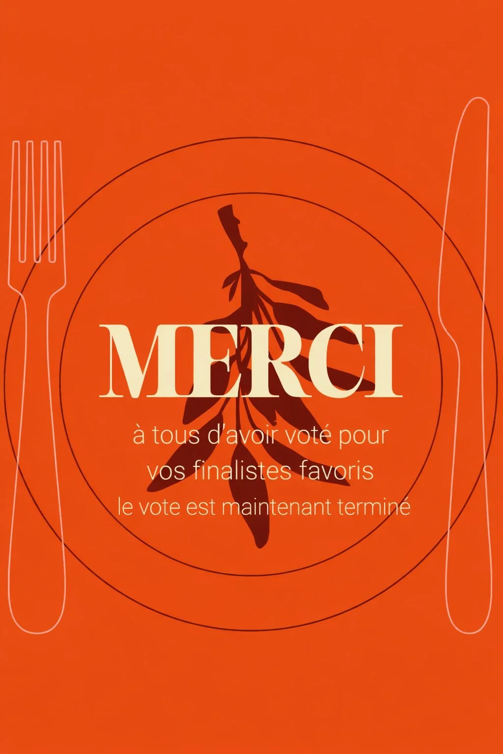 Merci &agrave; tous de votre participation!
Nous avons re&ccedil;u un nombre record de 27 000 votes. Wow!
Maintenant, le jury et notre &eacute;quipe auront le travail colossal de passer le tout au peigne fin. Ouf! Les gagnants seront annonc&eacute;s 