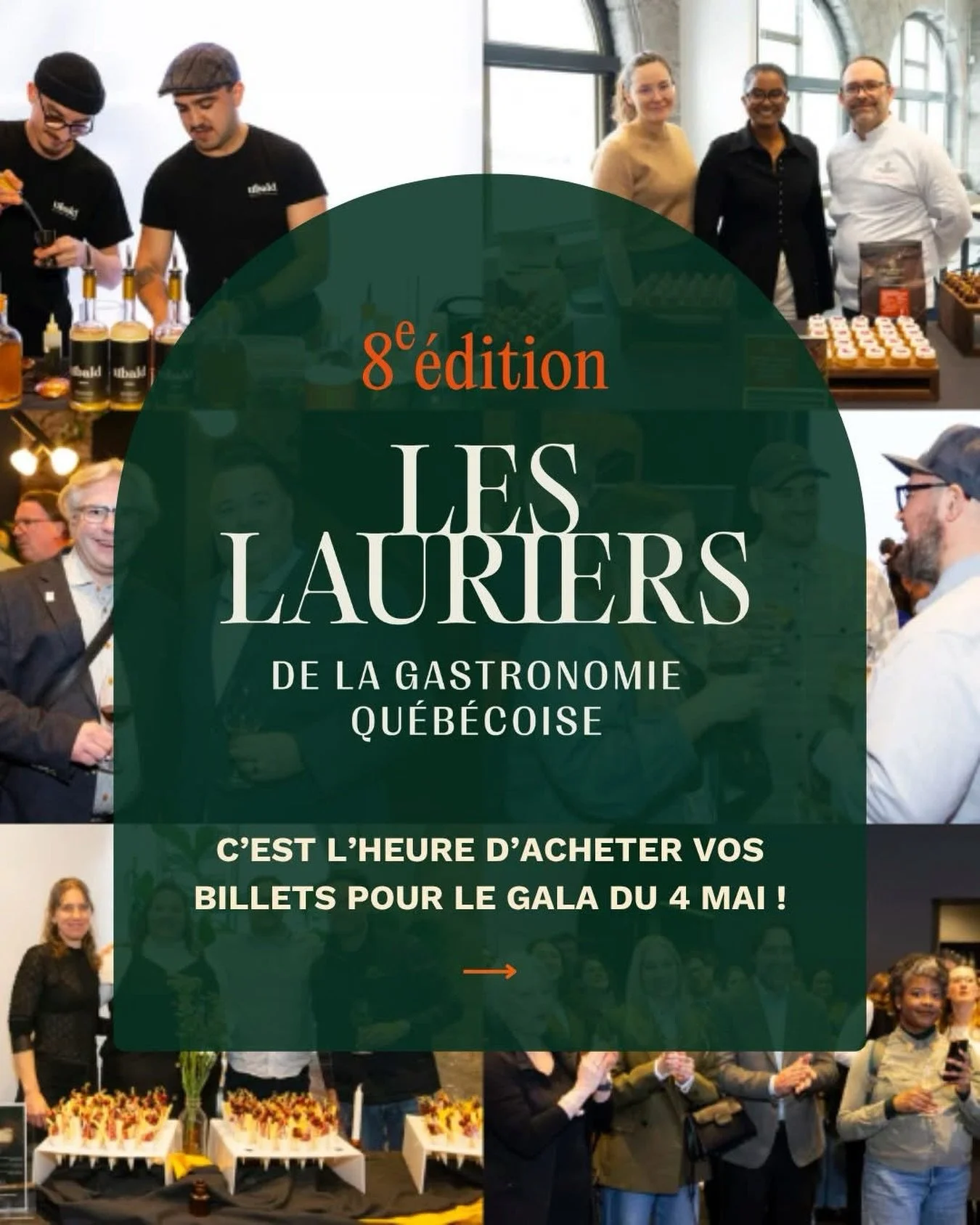 Absolument! 10 jours avant le Gala. On a h&acirc;te !!!! Merci @terroirsaveurs 🙌