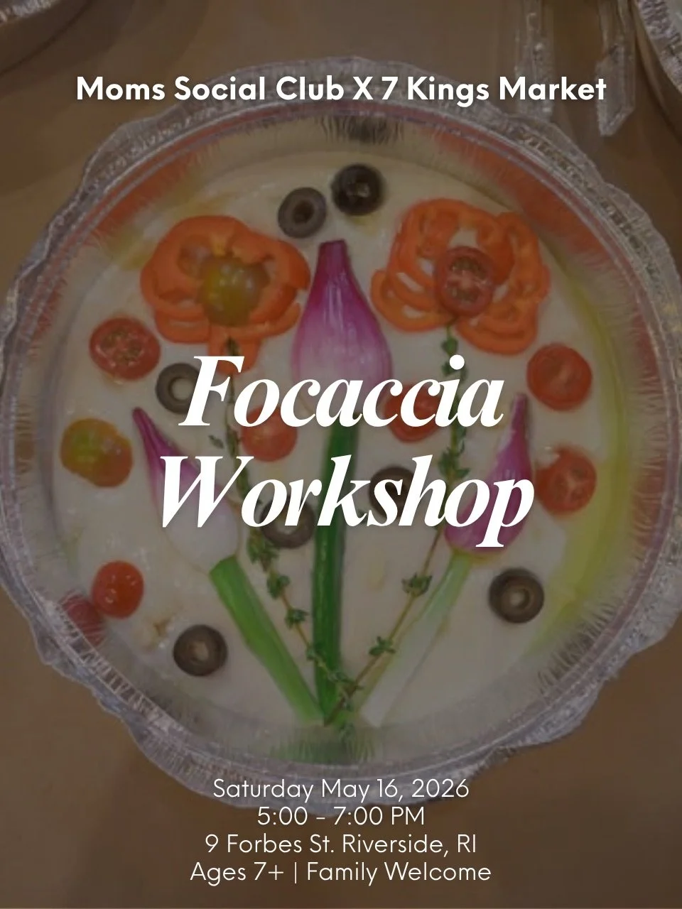 MSC x 7 Kings Market: Focaccia Workshop