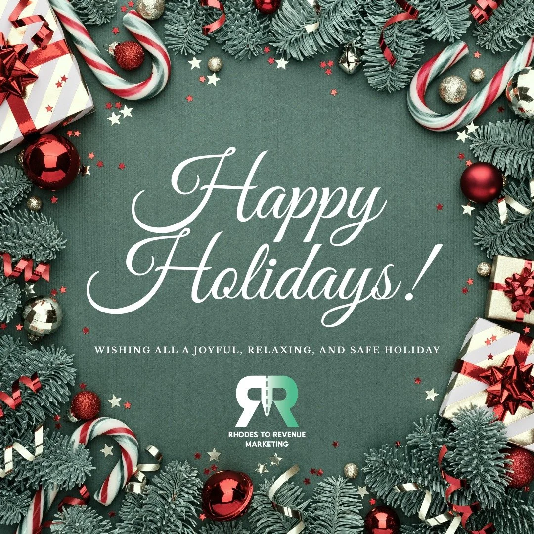Happy Holidays from Rhodes to Revenue Marketing! 🎄

We&rsquo;re grateful for our incredible clients, partners, and community. Thank you for trusting us to tell your story. Here&rsquo;s to continued growth and success in the year ahead!

#HappyHolida