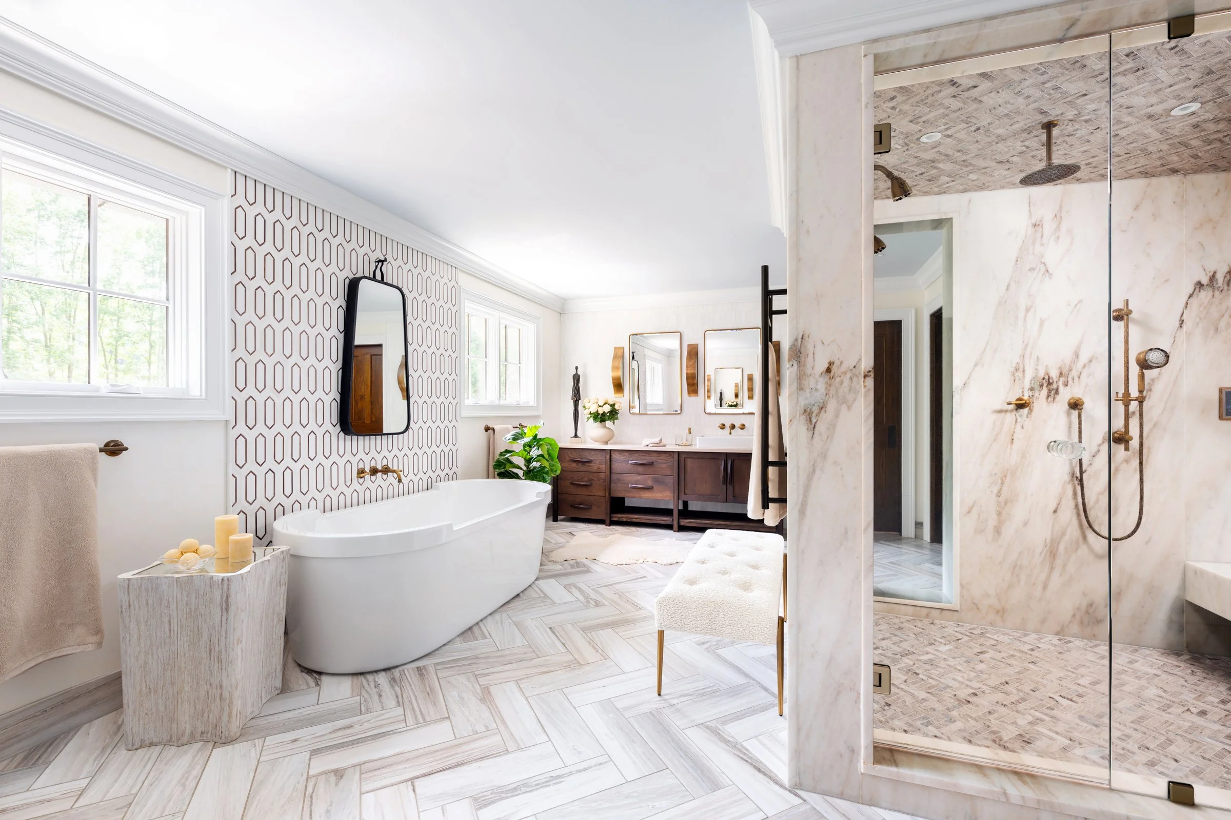 Luxury primary bath