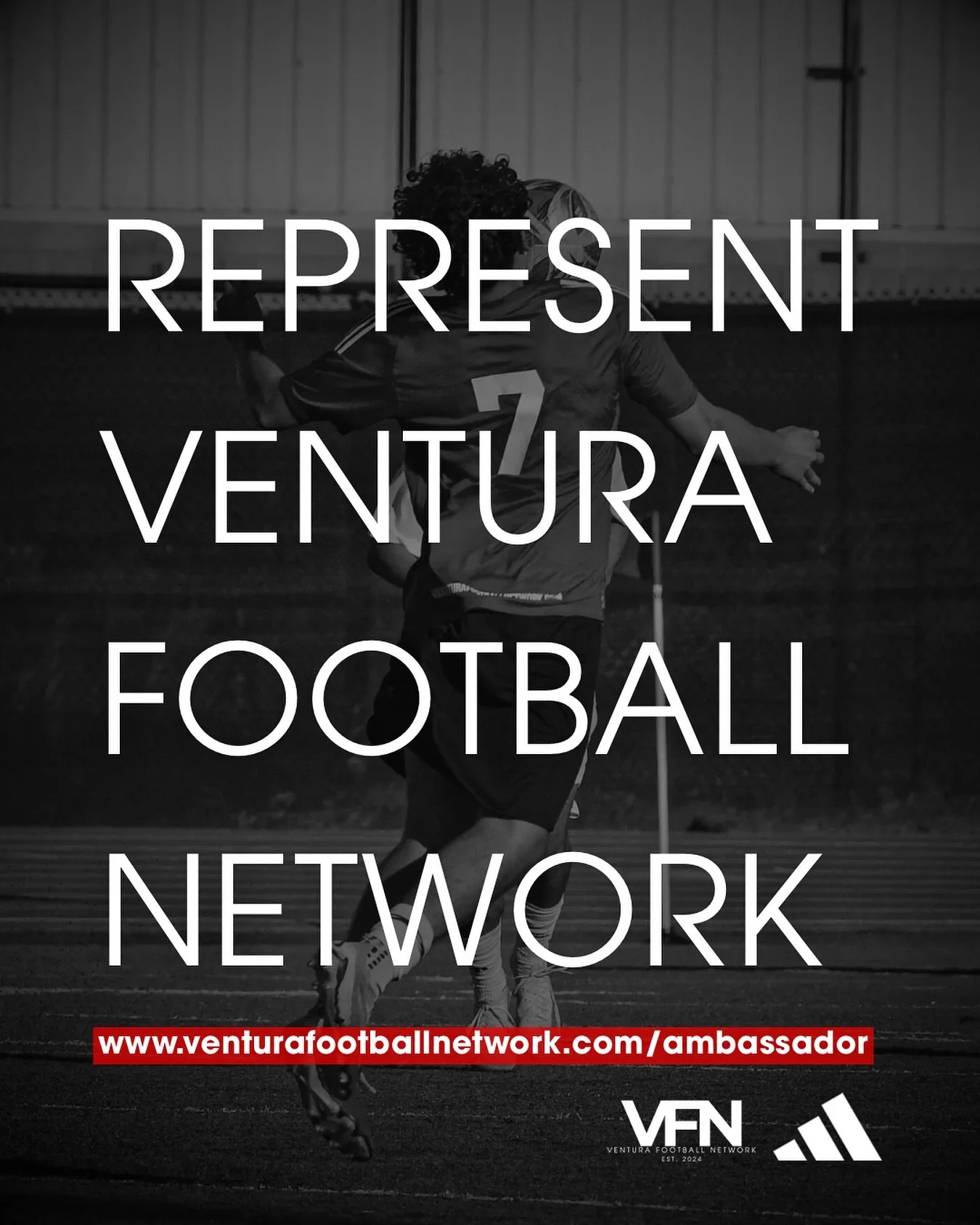 REPRESENT THE MISSION.

We&rsquo;re now accepting applications for the official VFN Ambassador Program.

Players. Coaches. Creators. Supporters.
If you believe in VFN, this is your moment.

🔗 Apply now. Link in bio

#VFN #VenturaFootballNetwork #Amb
