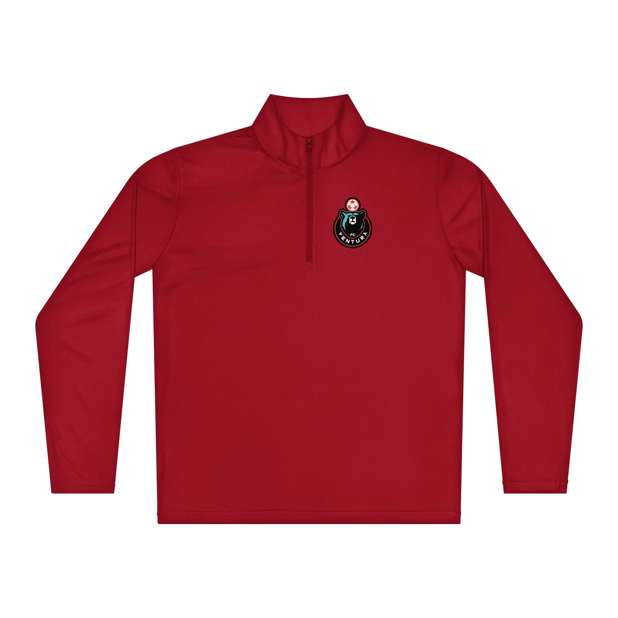 unisex-quarter-zip-pullover-true-red-front-68a3d48413acd.jpg