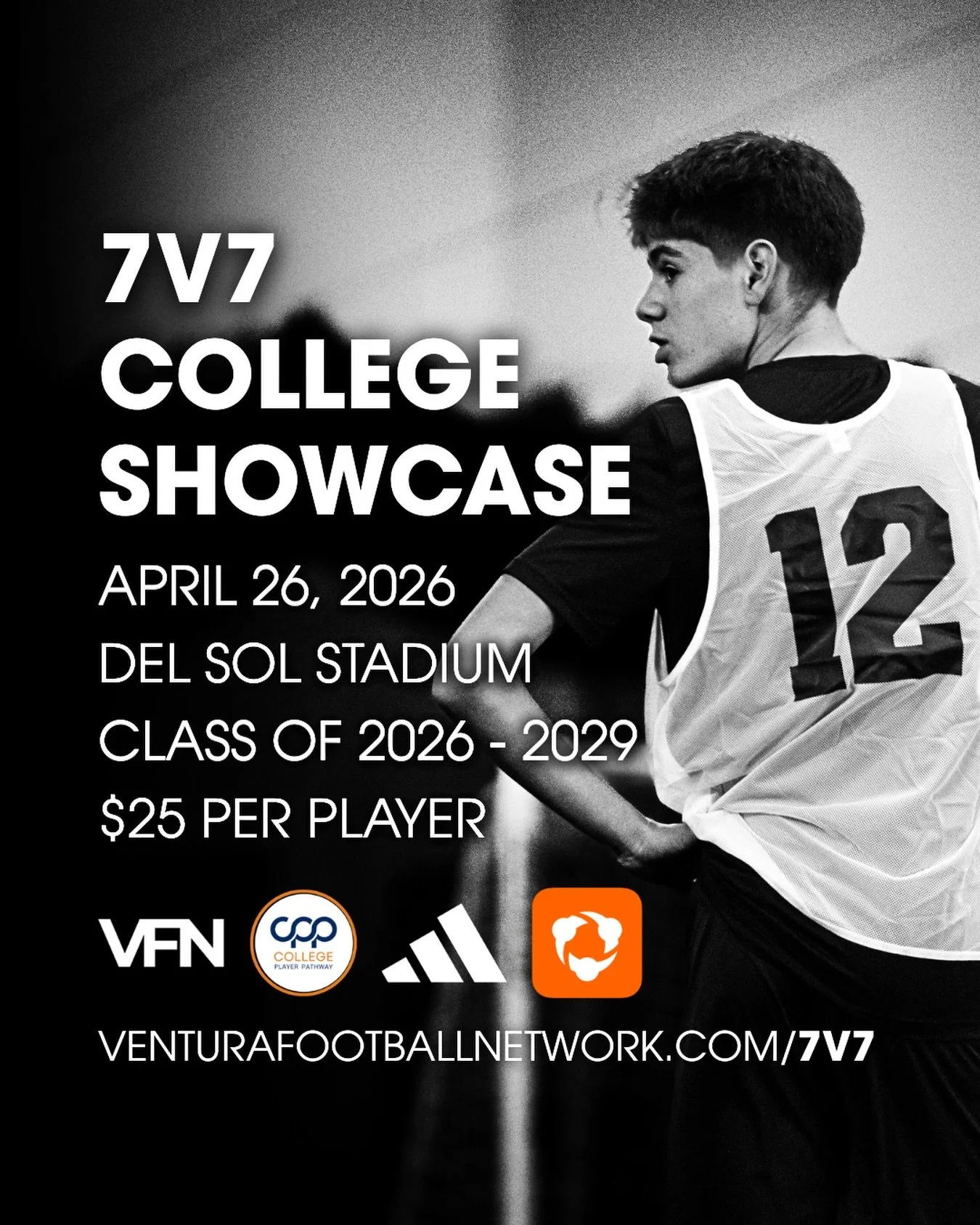Comment 7v7 for more information.

#football #soccer #futbol #collegeshowcase #VFN