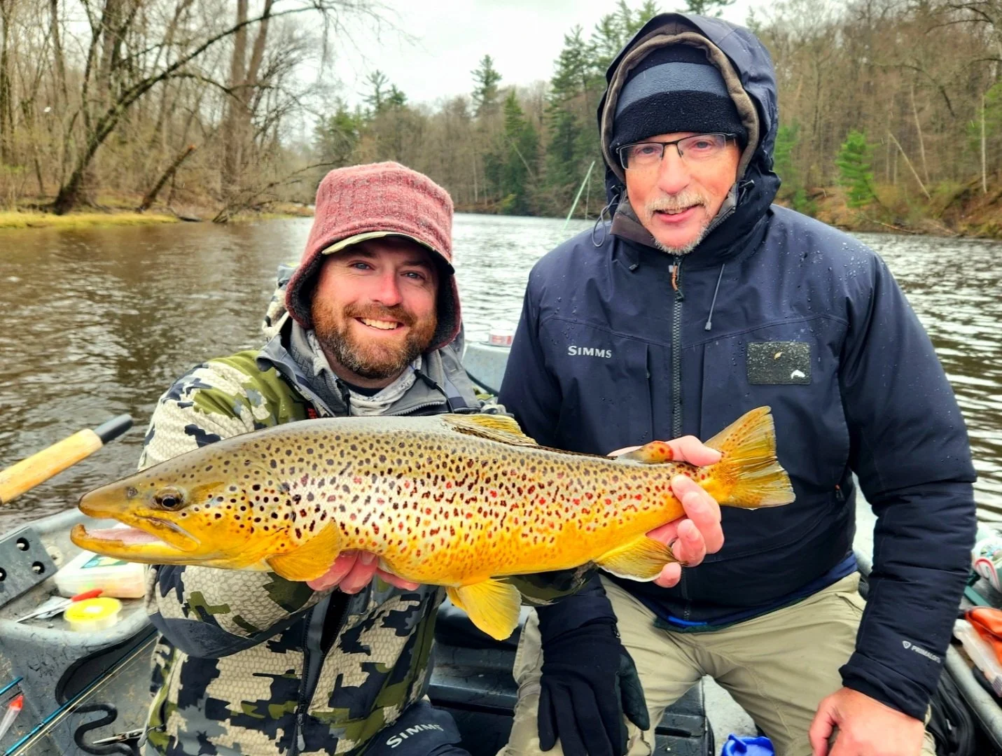 trout fishing michigan. tailwater charters. Trout fishing michigan. muskegon River