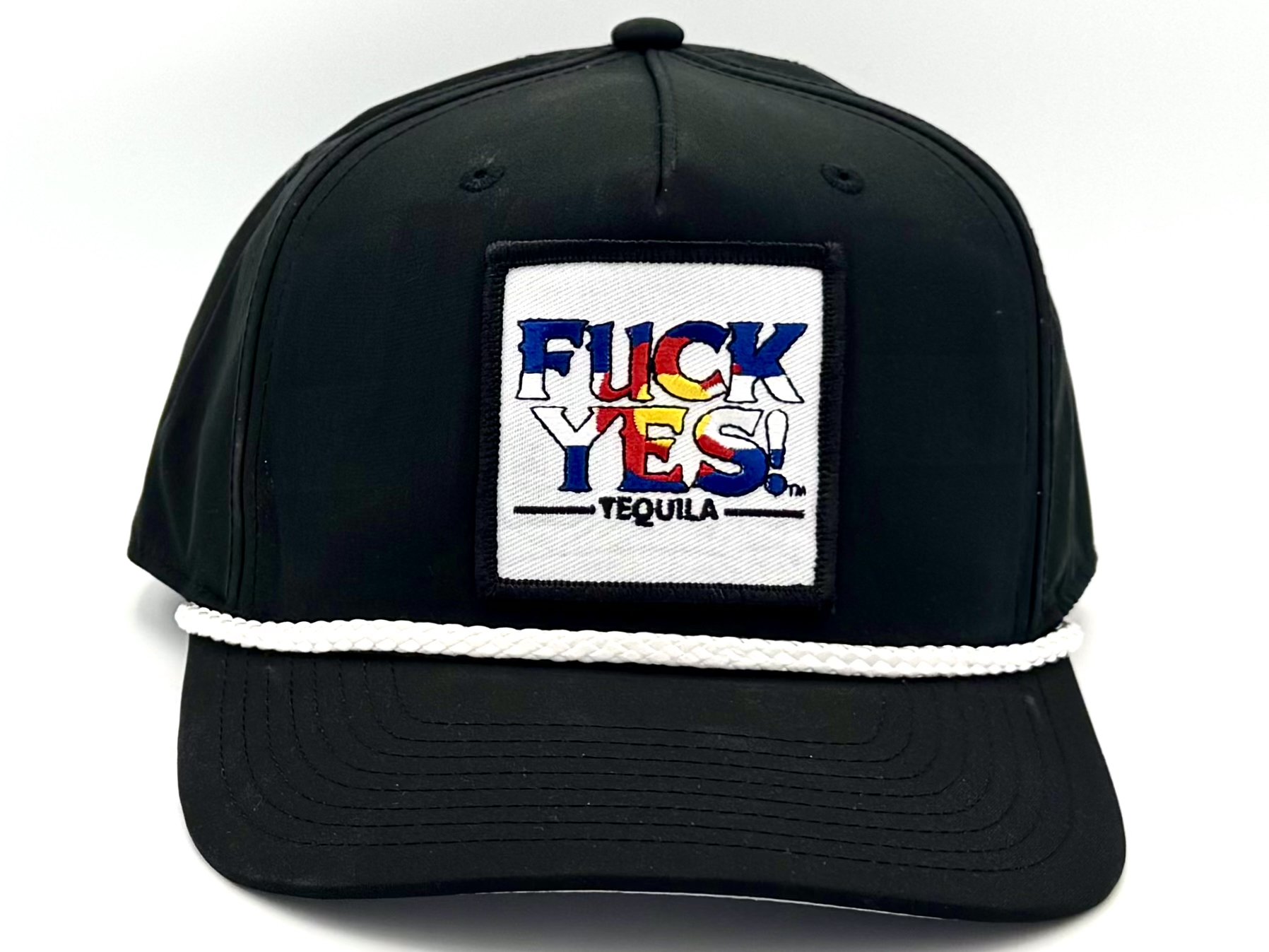 Black Rope Bull Hat