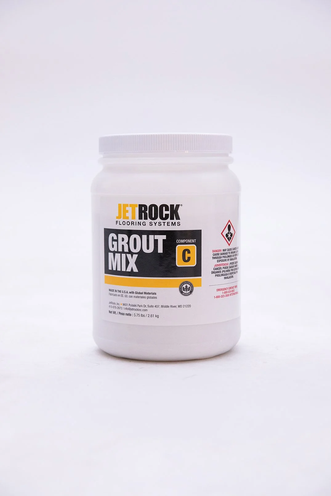 JRA 4303 JetRock WayBond™ Grout Mix Kit (4 x 5.75 lb jars/BOX)