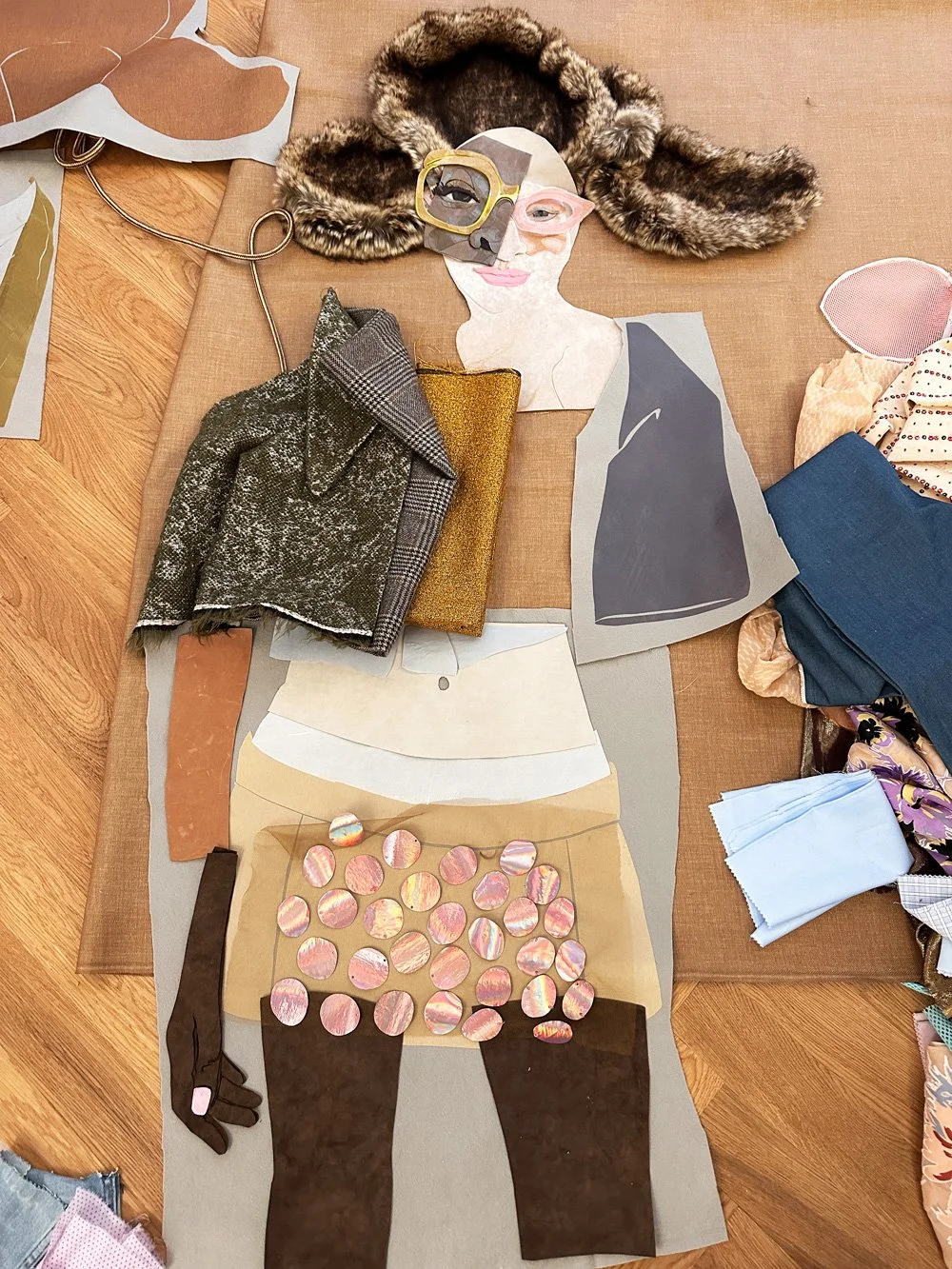 Textile artwork by Nora Gres