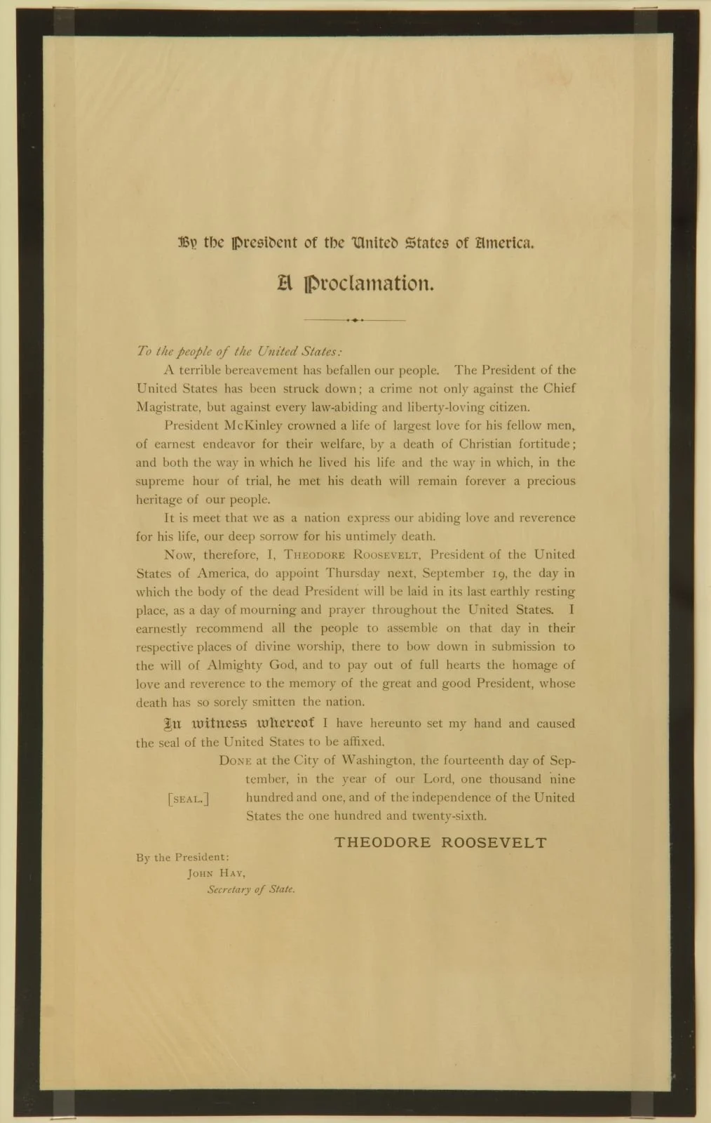 Presidency Timeline — Theodore Roosevelt Presidential Library