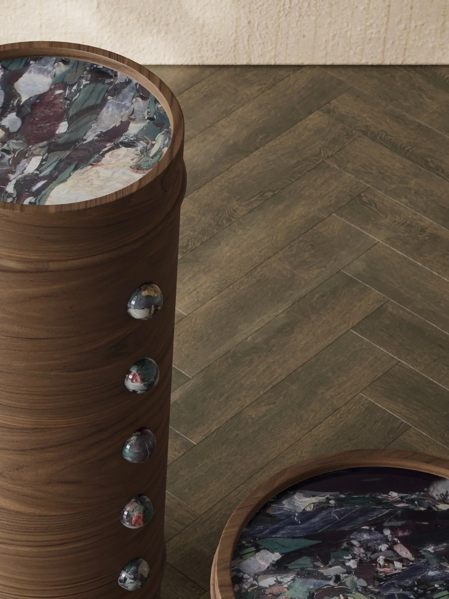 FLO Pedestal Tables will be available soon - made to order, fully customizable finishes to truly make them one of a kind. 

We are kicking off the New Year with a fire under our butts, pursuing our dreams and creating bold &amp; unique designs. 
We c