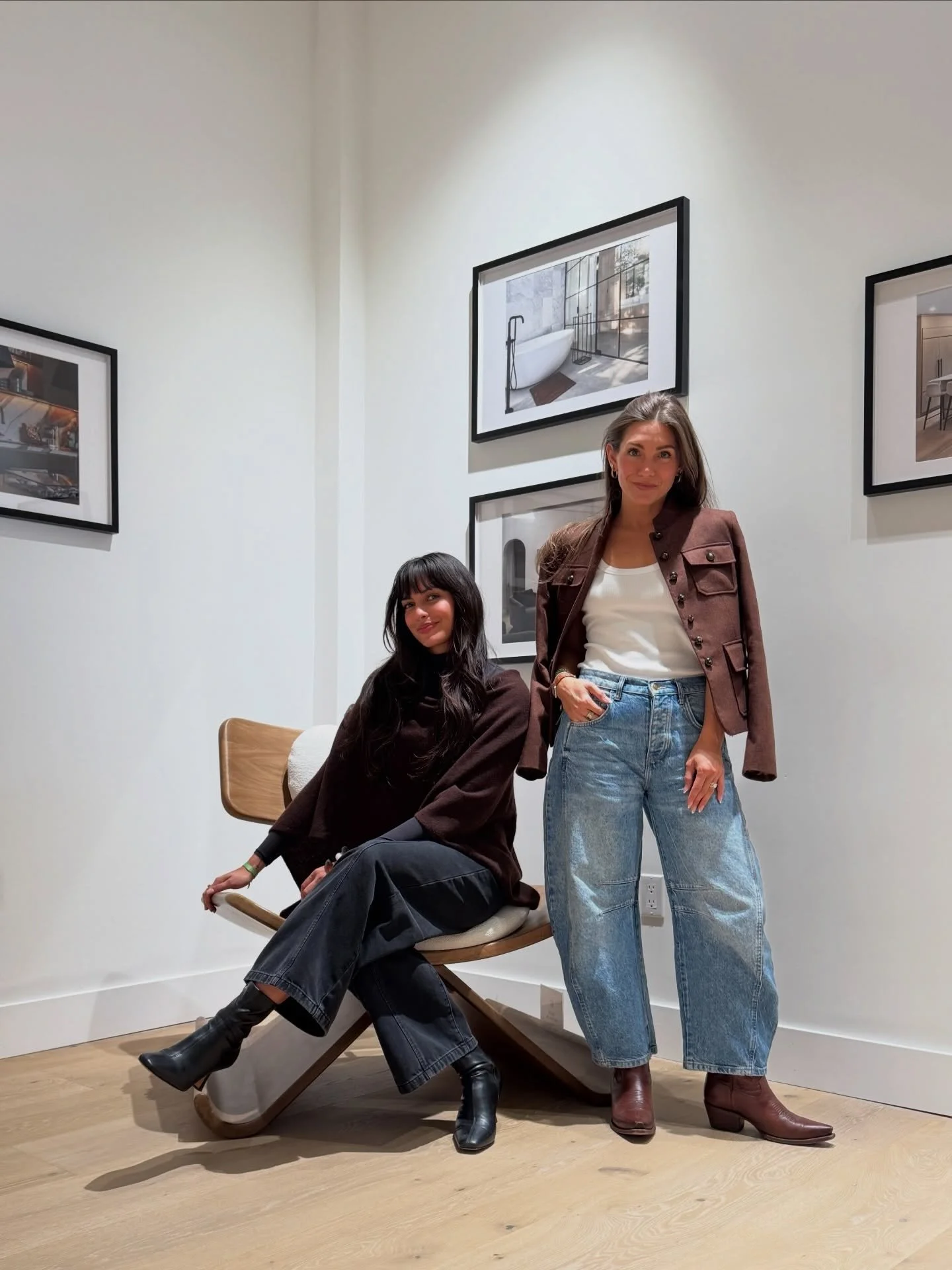 Love walking through life beside you. Every designer needs a designer sister to share all the chaos, emotions, and possibilities that our careers bring us! 🤎 Thanks for being the coolest @courtneylauren_interiors 

xxLOBO 

#designers #interiordesig