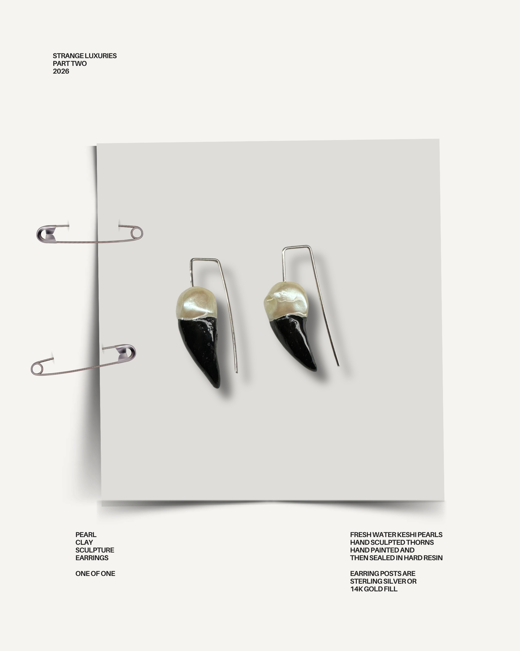 Pearl & Thorns Earrings 2.2