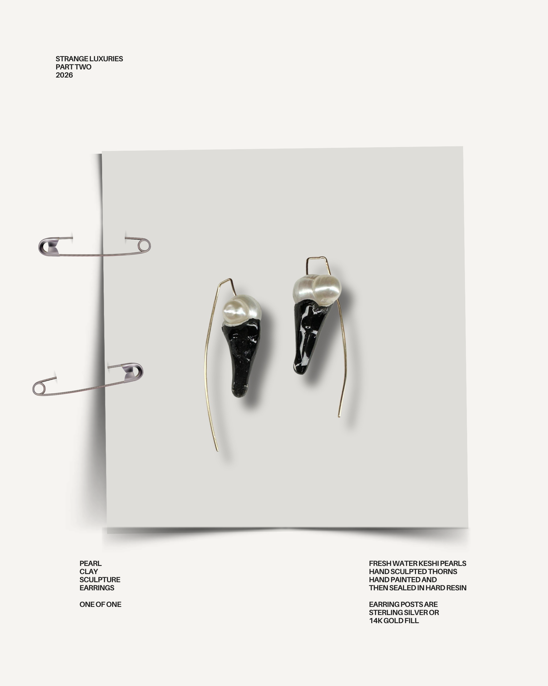 Pearl & Thorns Earrings 2.9