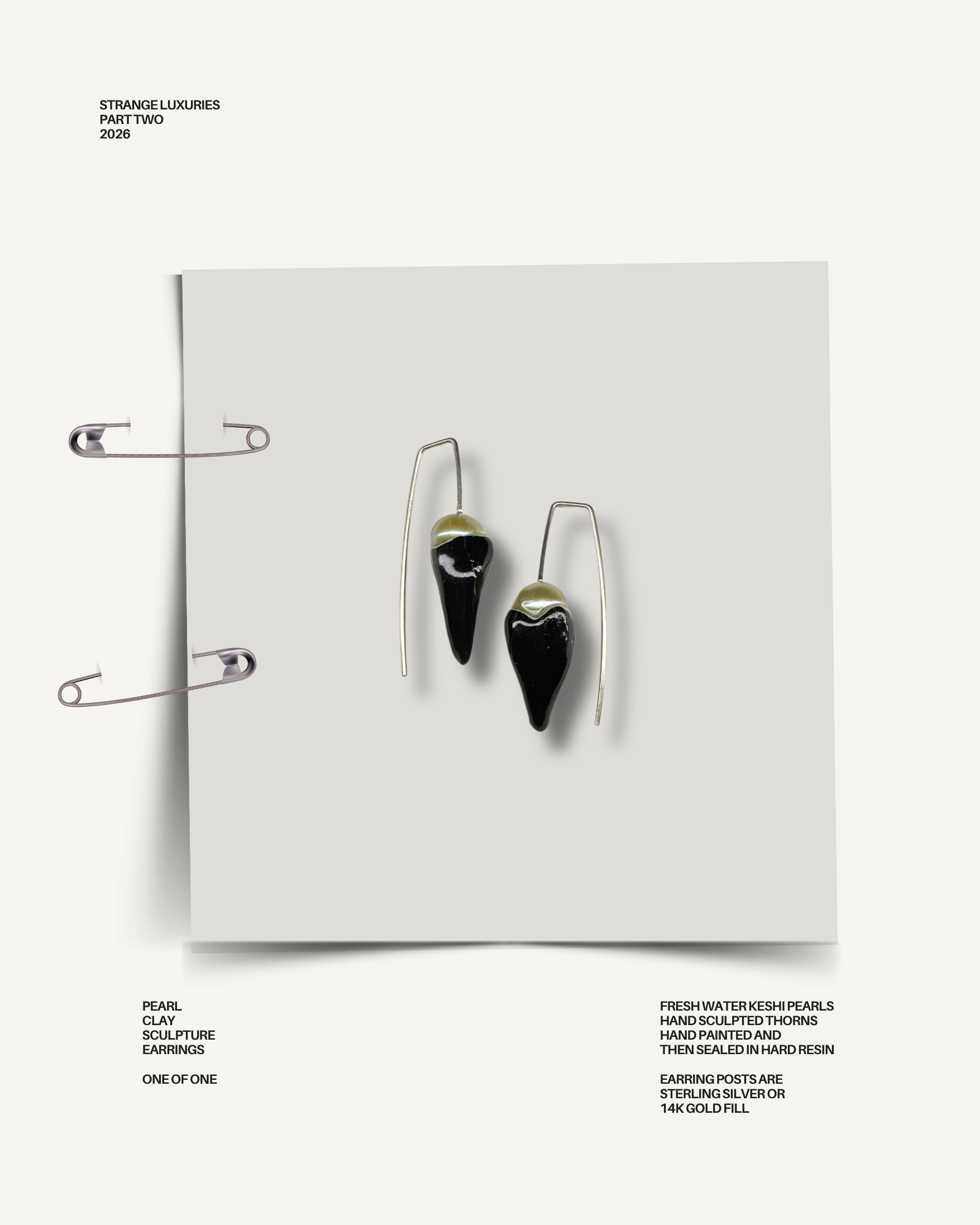 Pearl & Thorns Earrings 2.6