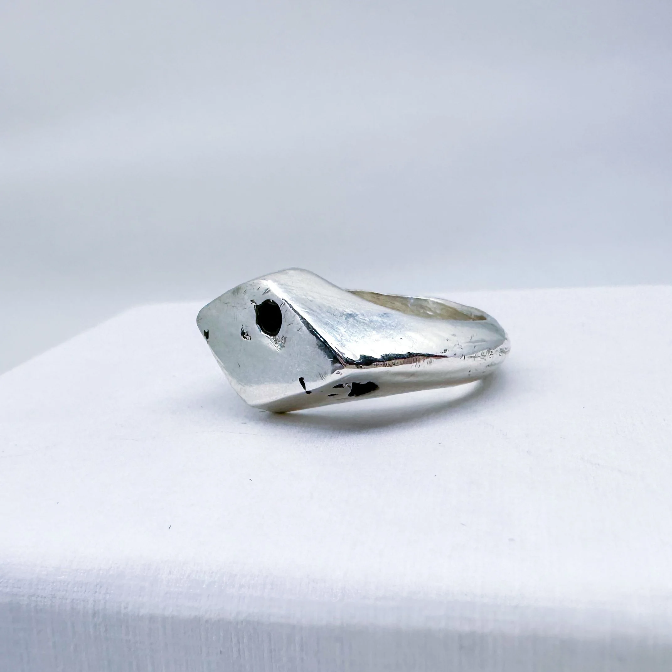 Double Diamond Signet size 9