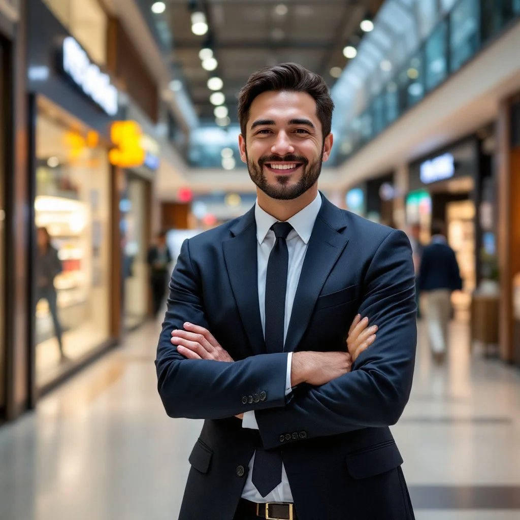 Mall Property Manager Talking About Security