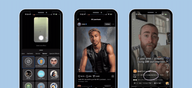 ai generated content automation ar filters in social media