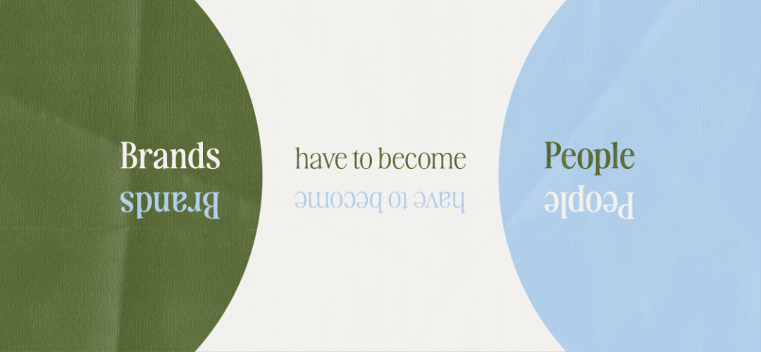 graphic brands have to become people people have to become brands