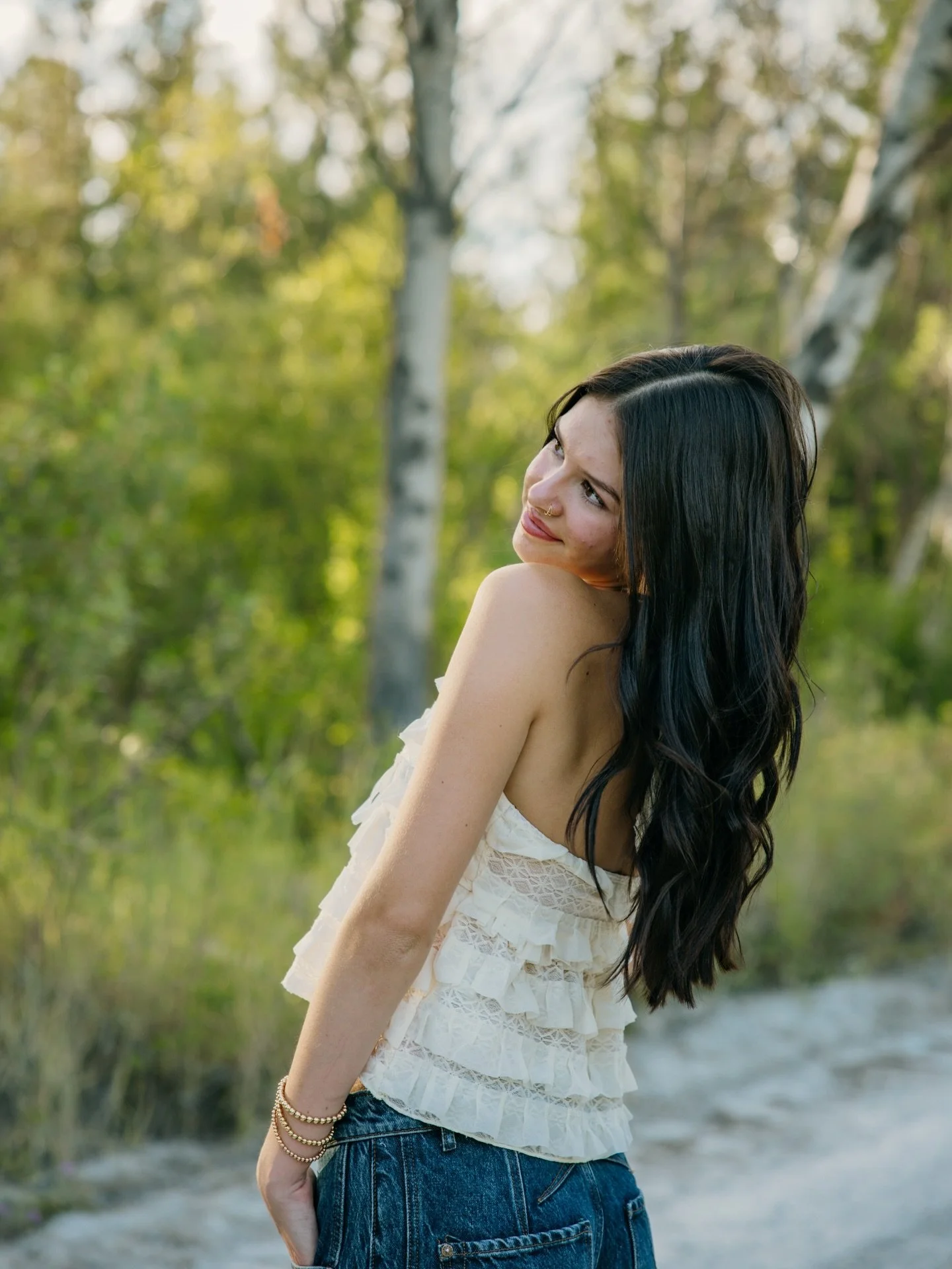 senior sunday with the gorgeous Lucia!