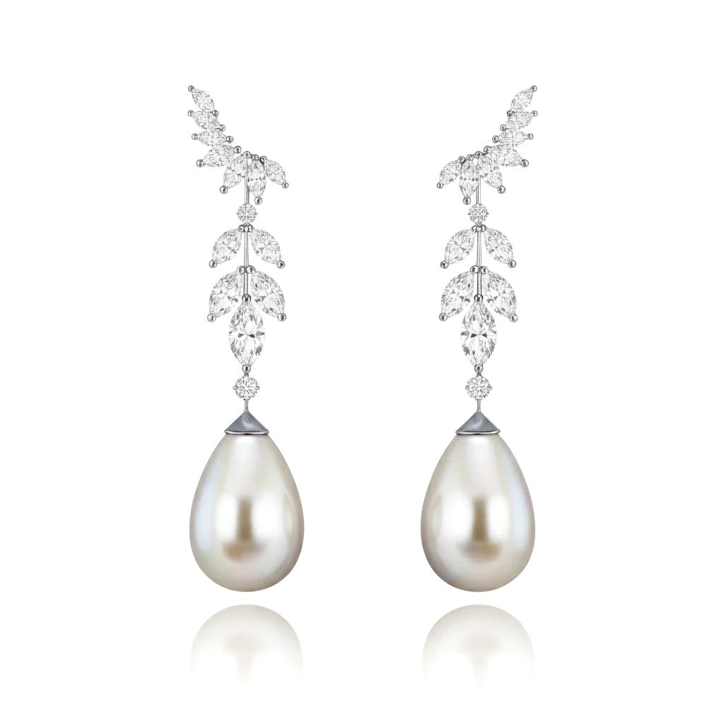 Astraea Pearl Drop Earrings