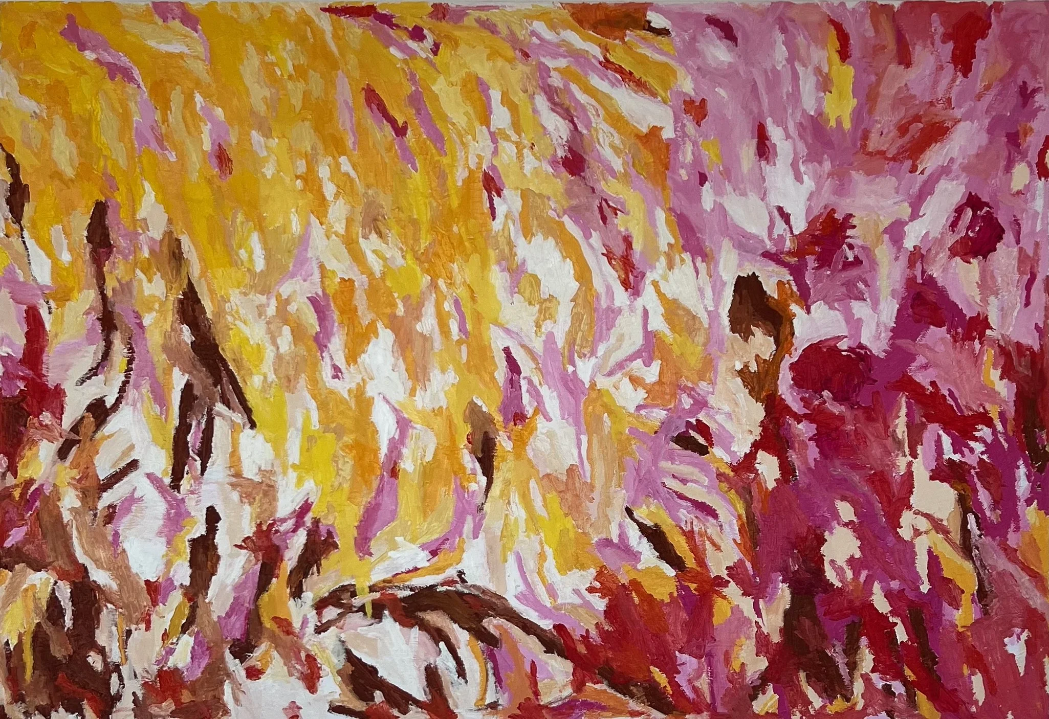 Everything is Possible, 2025, 140x100, Oil on canvas // 1250€ incl. VAT, excl. shipping