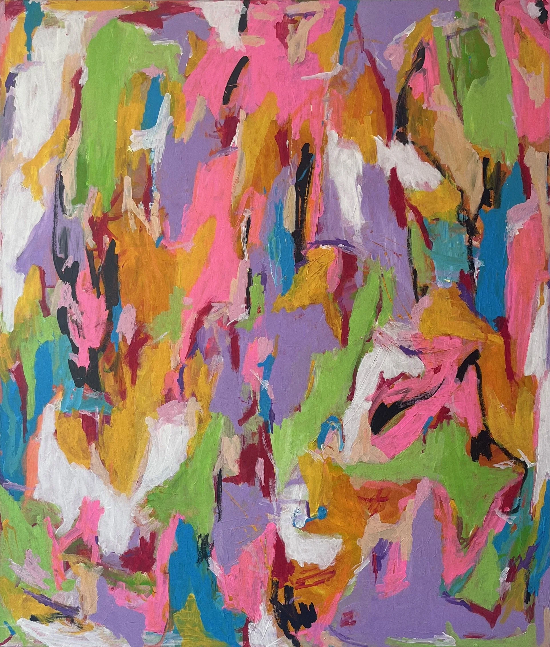 Euphoria, 2024, 125x145, Acrylic on canvas // 1450€ incl. VAT, excl. shipping