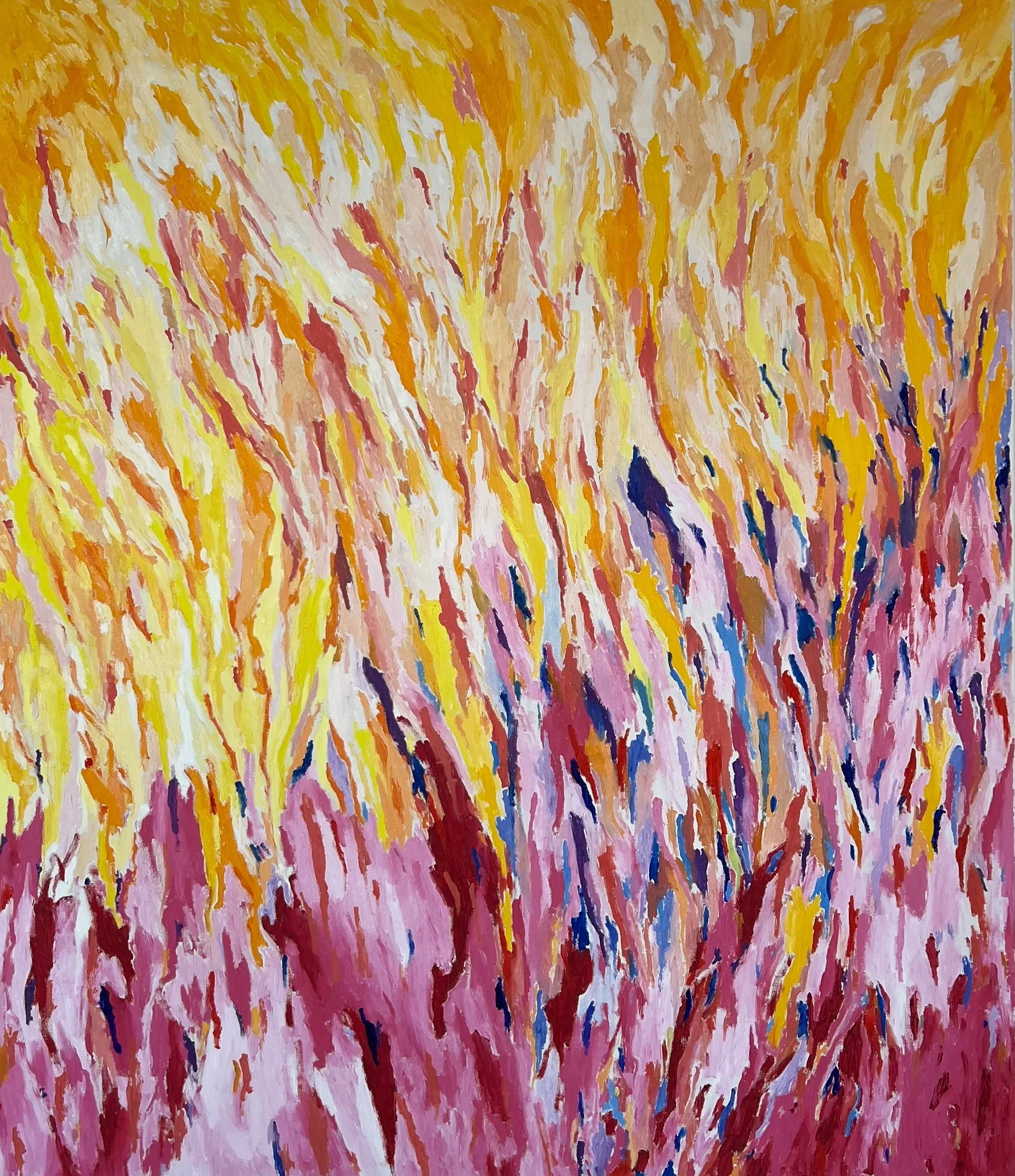 All That Truly Matters, 2025, 125x145, Oil on canvas // 1850€ incl. VAT, excl. shipping
