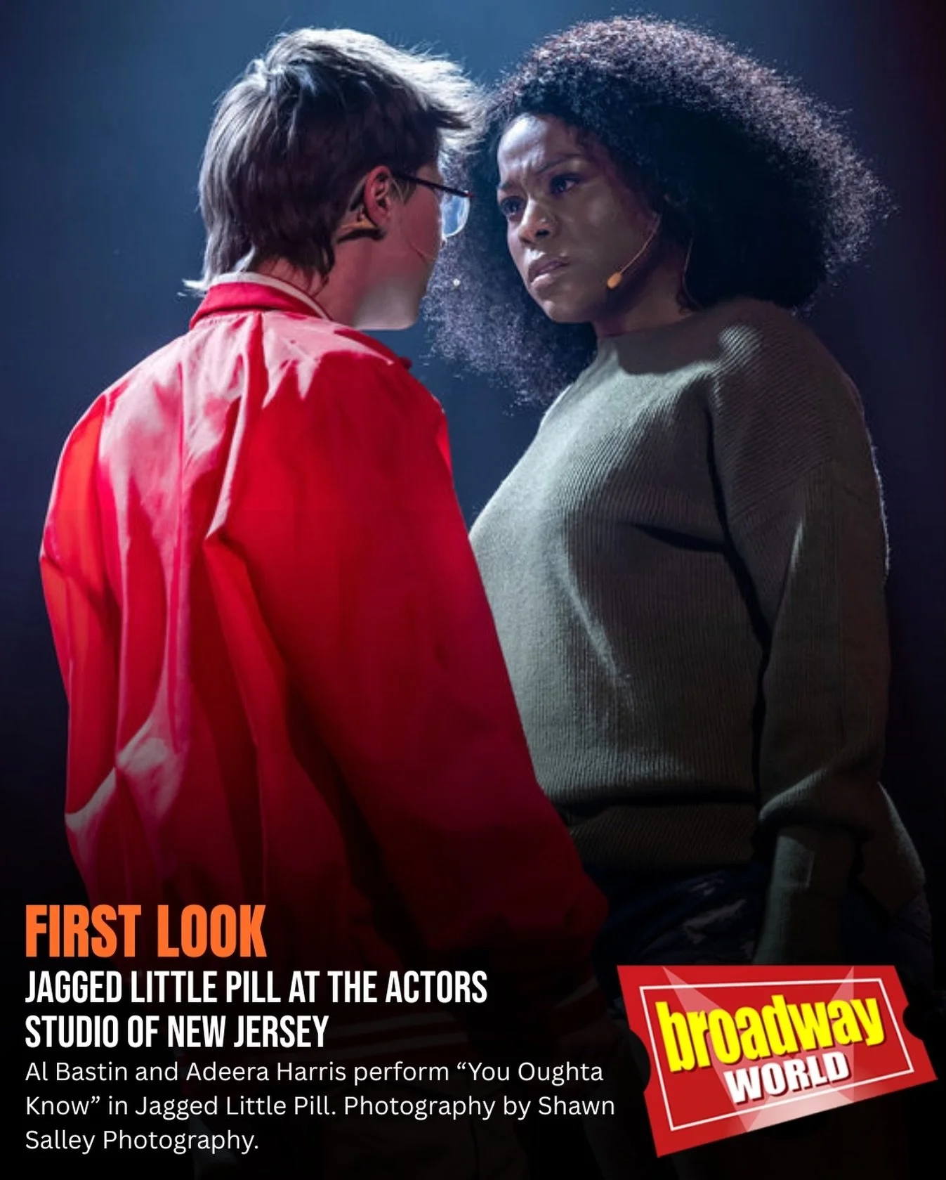 𝐅𝐈𝐑𝐒𝐓 𝐋𝐎𝐎𝐊 | 𝐏𝐇𝐎𝐓𝐎 𝐅𝐋𝐀𝐒𝐇 𝐟𝐫𝐨𝐦 𝐀𝐥𝐚𝐧𝐢𝐬 𝐌𝐨𝐫𝐢𝐬𝐬𝐞𝐭𝐭𝐞&rsquo;𝐬 𝐉𝐚𝐠𝐠𝐞𝐝 𝐋𝐢𝐭𝐭𝐥𝐞 𝐏𝐢𝐥𝐥 𝐩𝐫𝐞𝐬𝐞𝐧𝐭𝐞𝐝 𝐛𝐲 𝐓𝐡𝐞 𝐀𝐜𝐭𝐨𝐫𝐬 𝐒𝐭𝐮𝐝𝐢𝐨 𝐨𝐟 𝐍𝐞𝐰 𝐉𝐞𝐫𝐬𝐞𝐲.