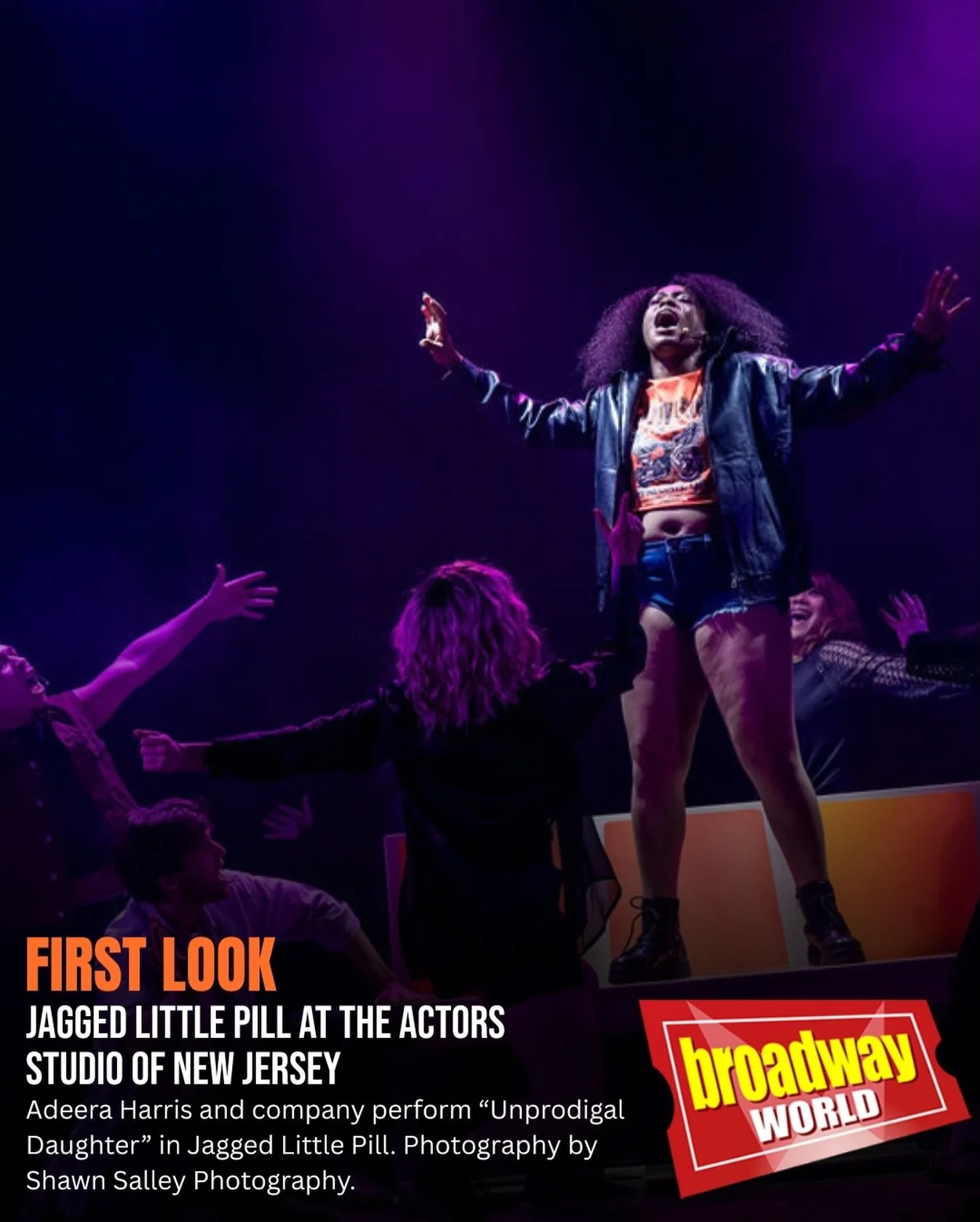 𝐅𝐈𝐑𝐒𝐓 𝐋𝐎𝐎𝐊 | 𝐏𝐇𝐎𝐓𝐎 𝐅𝐋𝐀𝐒𝐇 𝐟𝐫𝐨𝐦 𝐀𝐥𝐚𝐧𝐢𝐬 𝐌𝐨𝐫𝐢𝐬𝐬𝐞𝐭𝐭𝐞&rsquo;𝐬 𝐉𝐚𝐠𝐠𝐞𝐝 𝐋𝐢𝐭𝐭𝐥𝐞 𝐏𝐢𝐥𝐥 𝐩𝐫𝐞𝐬𝐞𝐧𝐭𝐞𝐝 𝐛𝐲 𝐓𝐡𝐞 𝐀𝐜𝐭𝐨𝐫𝐬 𝐒𝐭𝐮𝐝𝐢𝐨 𝐨𝐟 𝐍𝐞𝐰 𝐉𝐞𝐫𝐬𝐞𝐲.