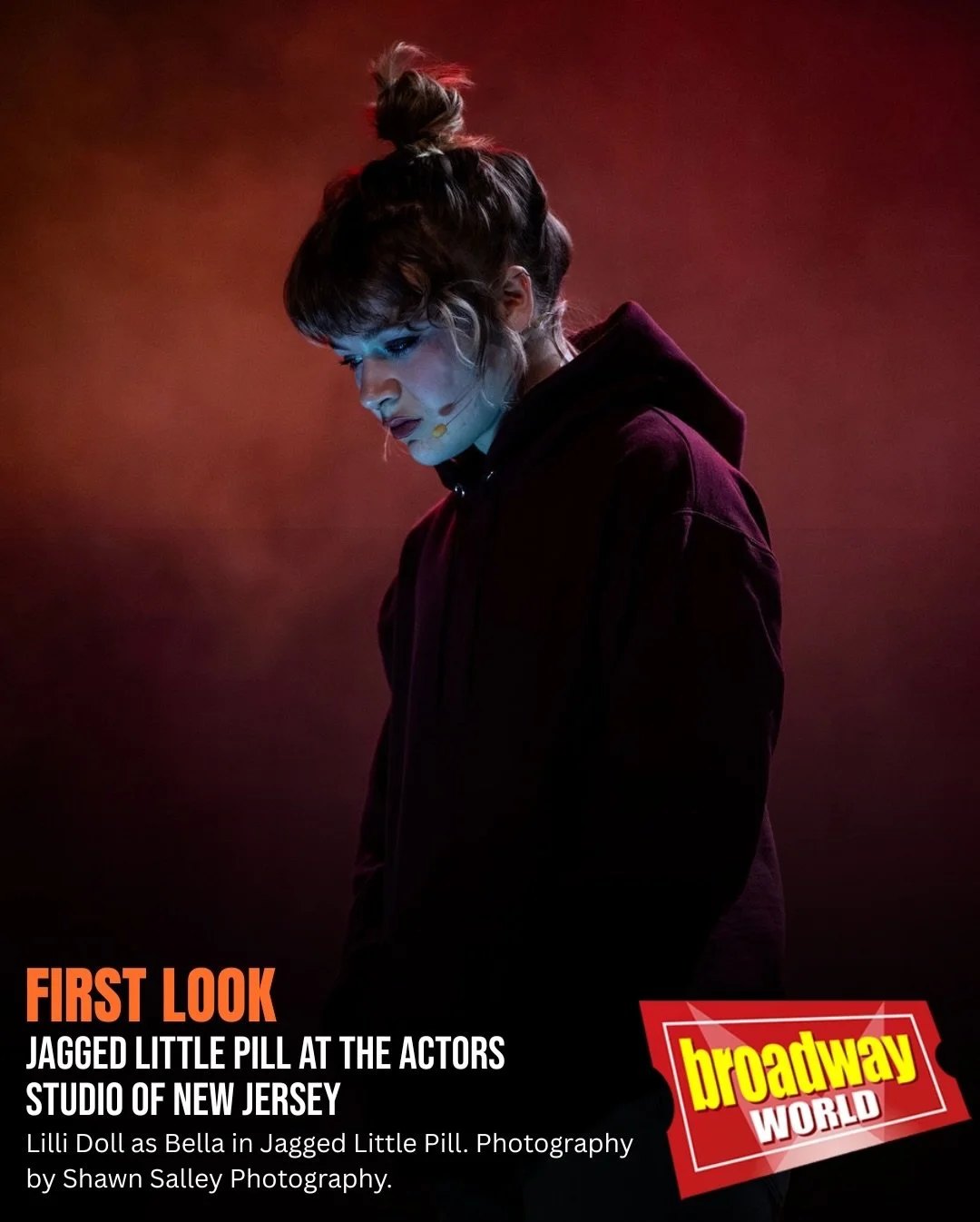 𝐅𝐈𝐑𝐒𝐓 𝐋𝐎𝐎𝐊 | 𝐏𝐇𝐎𝐓𝐎 𝐅𝐋𝐀𝐒𝐇 𝐟𝐫𝐨𝐦 𝐀𝐥𝐚𝐧𝐢𝐬 𝐌𝐨𝐫𝐢𝐬𝐬𝐞𝐭𝐭𝐞&rsquo;𝐬 𝐉𝐚𝐠𝐠𝐞𝐝 𝐋𝐢𝐭𝐭𝐥𝐞 𝐏𝐢𝐥𝐥 𝐩𝐫𝐞𝐬𝐞𝐧𝐭𝐞𝐝 𝐛𝐲 𝐓𝐡𝐞 𝐀𝐜𝐭𝐨𝐫𝐬 𝐒𝐭𝐮𝐝𝐢𝐨 𝐨𝐟 𝐍𝐞𝐰 𝐉𝐞𝐫𝐬𝐞𝐲.