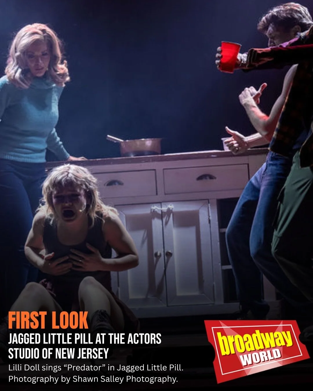 𝐅𝐈𝐑𝐒𝐓 𝐋𝐎𝐎𝐊 | 𝐏𝐇𝐎𝐓𝐎 𝐅𝐋𝐀𝐒𝐇 𝐟𝐫𝐨𝐦 𝐀𝐥𝐚𝐧𝐢𝐬 𝐌𝐨𝐫𝐢𝐬𝐬𝐞𝐭𝐭𝐞&rsquo;𝐬 𝐉𝐚𝐠𝐠𝐞𝐝 𝐋𝐢𝐭𝐭𝐥𝐞 𝐏𝐢𝐥𝐥 𝐩𝐫𝐞𝐬𝐞𝐧𝐭𝐞𝐝 𝐛𝐲 𝐓𝐡𝐞 𝐀𝐜𝐭𝐨𝐫𝐬 𝐒𝐭𝐮𝐝𝐢𝐨 𝐨𝐟 𝐍𝐞𝐰 𝐉𝐞𝐫𝐬𝐞𝐲.