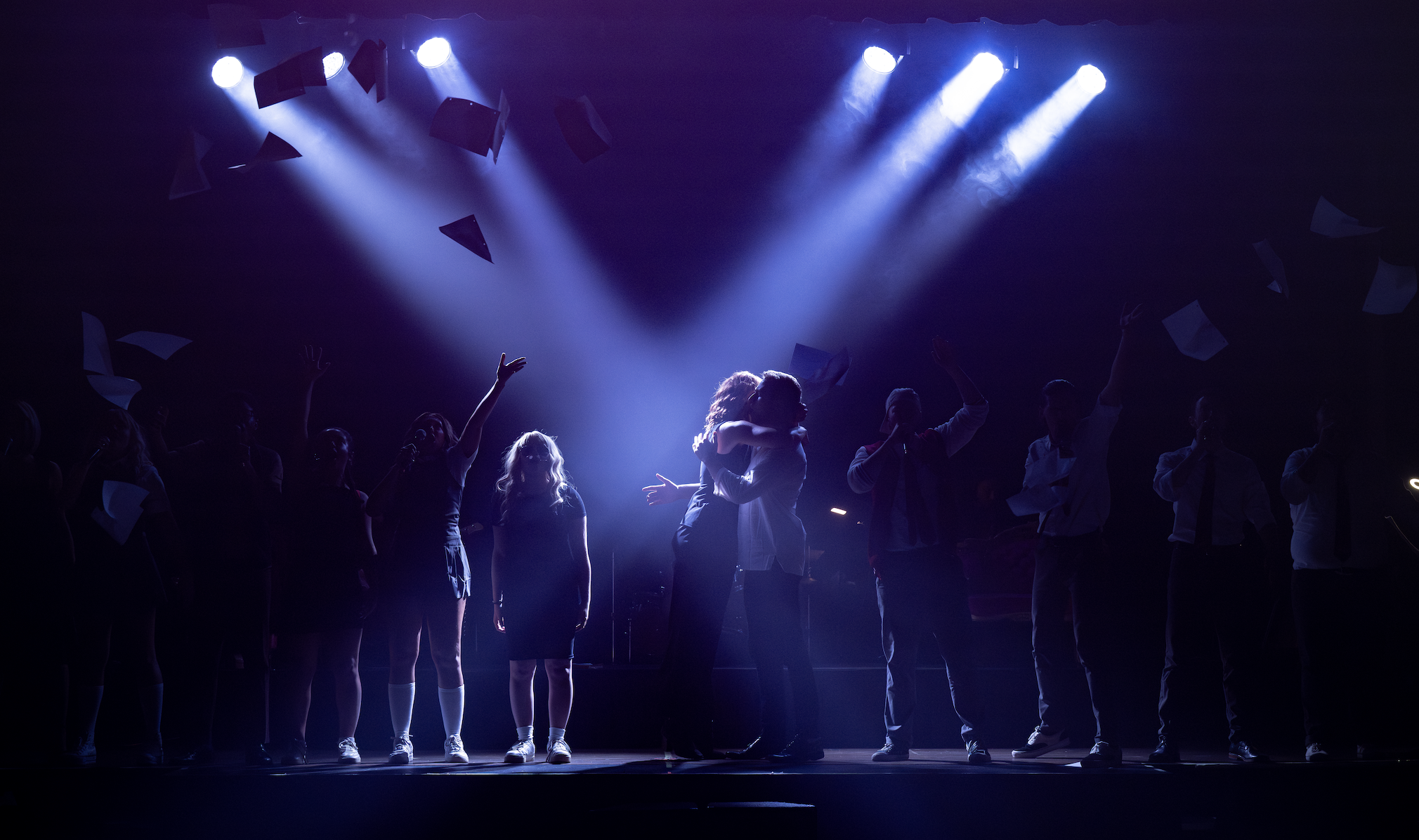 The company of Cruel Intentions: The 90's Musical presented by The Actors Studio of New Jersey. Photography by Shawn Salley Photography.