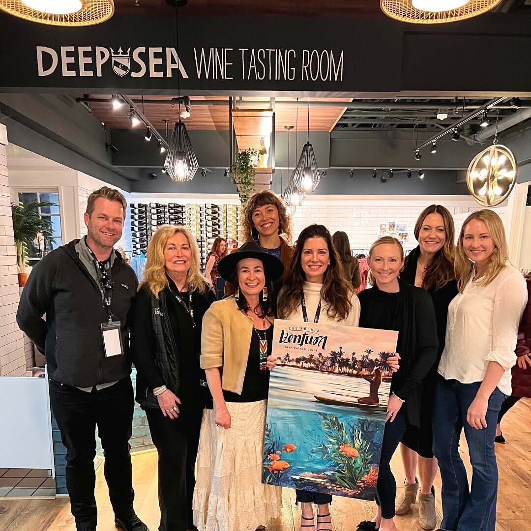 The WCS team gathered with @visitventura to celebrate the release of the 2024 Inspiration Guide🥂A lovely evening at @deepseawineventura with delicious bites from @paradisepantrymarket &mdash; perfect pairings to toast to the new magazine!

⭐️ Specia