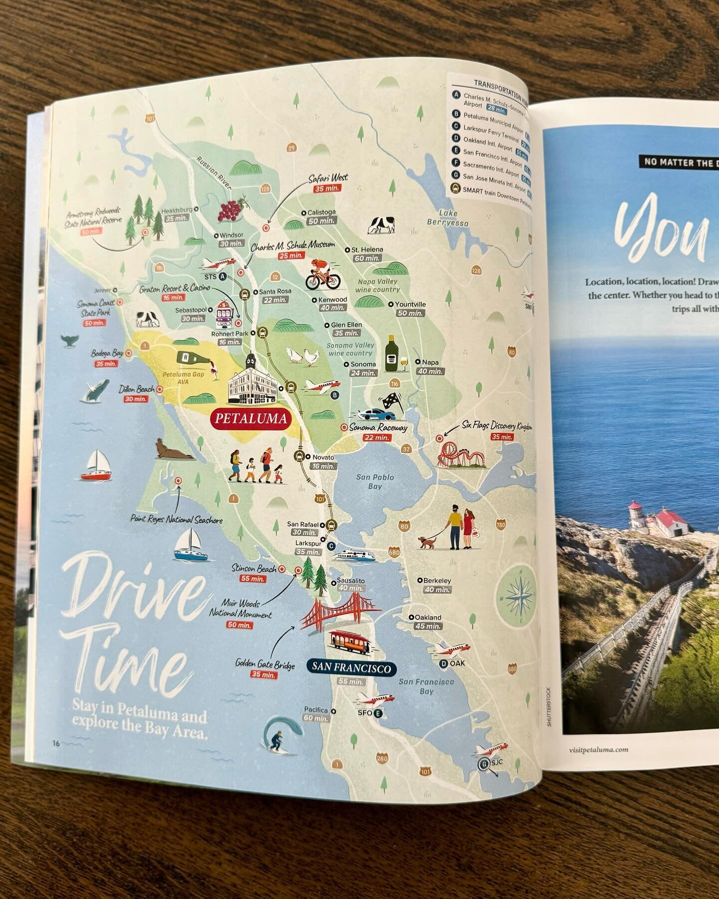 📍Petaluma is the perfect home base for a @sonomacounty getaway. Read more in the latest issue of @visitpetaluma Visitor Magazine at link in bio. 

Map illustration by @le.cartographiste 
.
.
.
#sonomacounty #petaluma #visitcalifornia #sonomavalley #