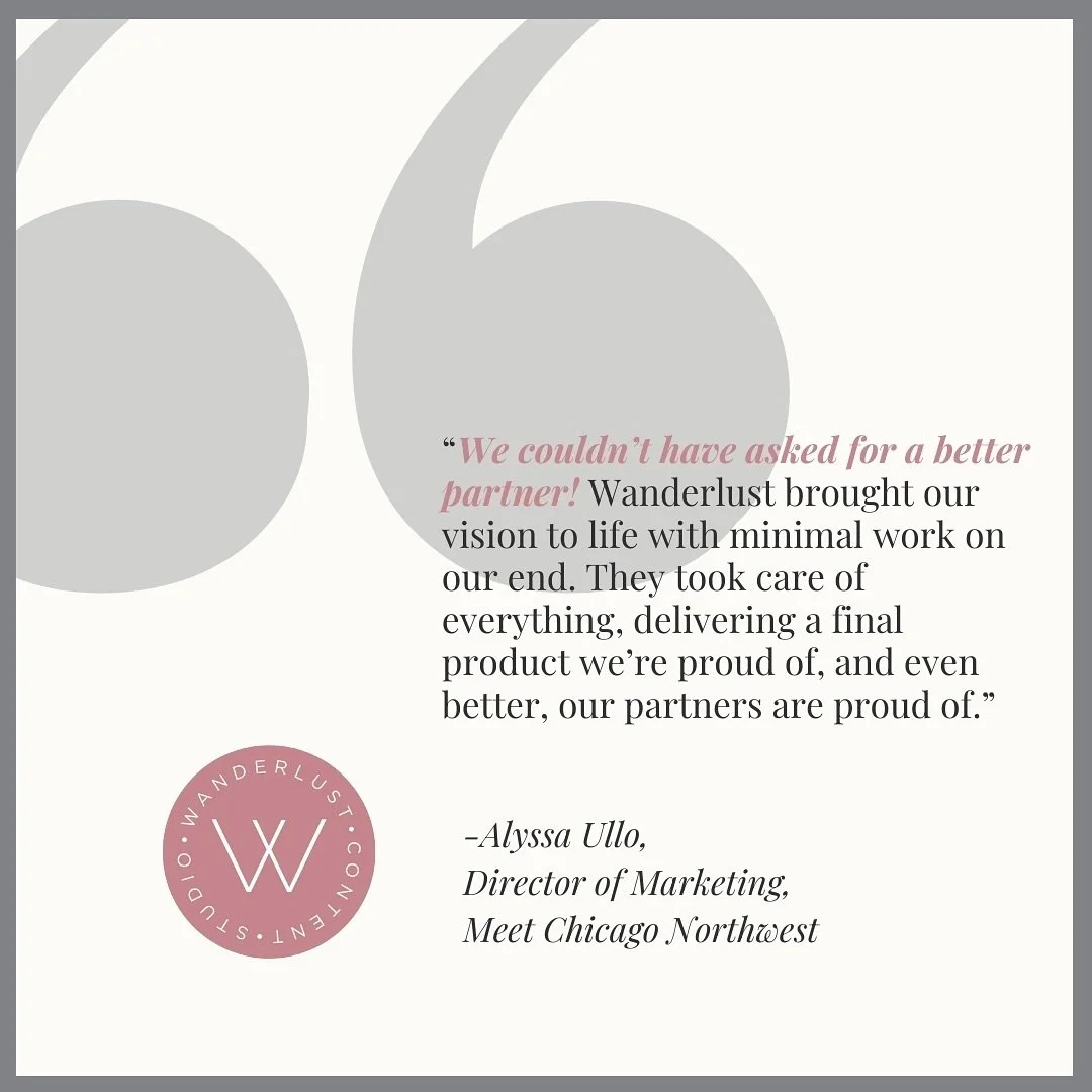 🗣️ #TestimonialTuesday from @meetchicagonw! We had the pleasure of redesigning their annual Inspiration Guide, delivering a high-quality print product with a clean, elevated design. Discover more at link in bio. 
.
.
#chicagonw #enjoyillinois #print