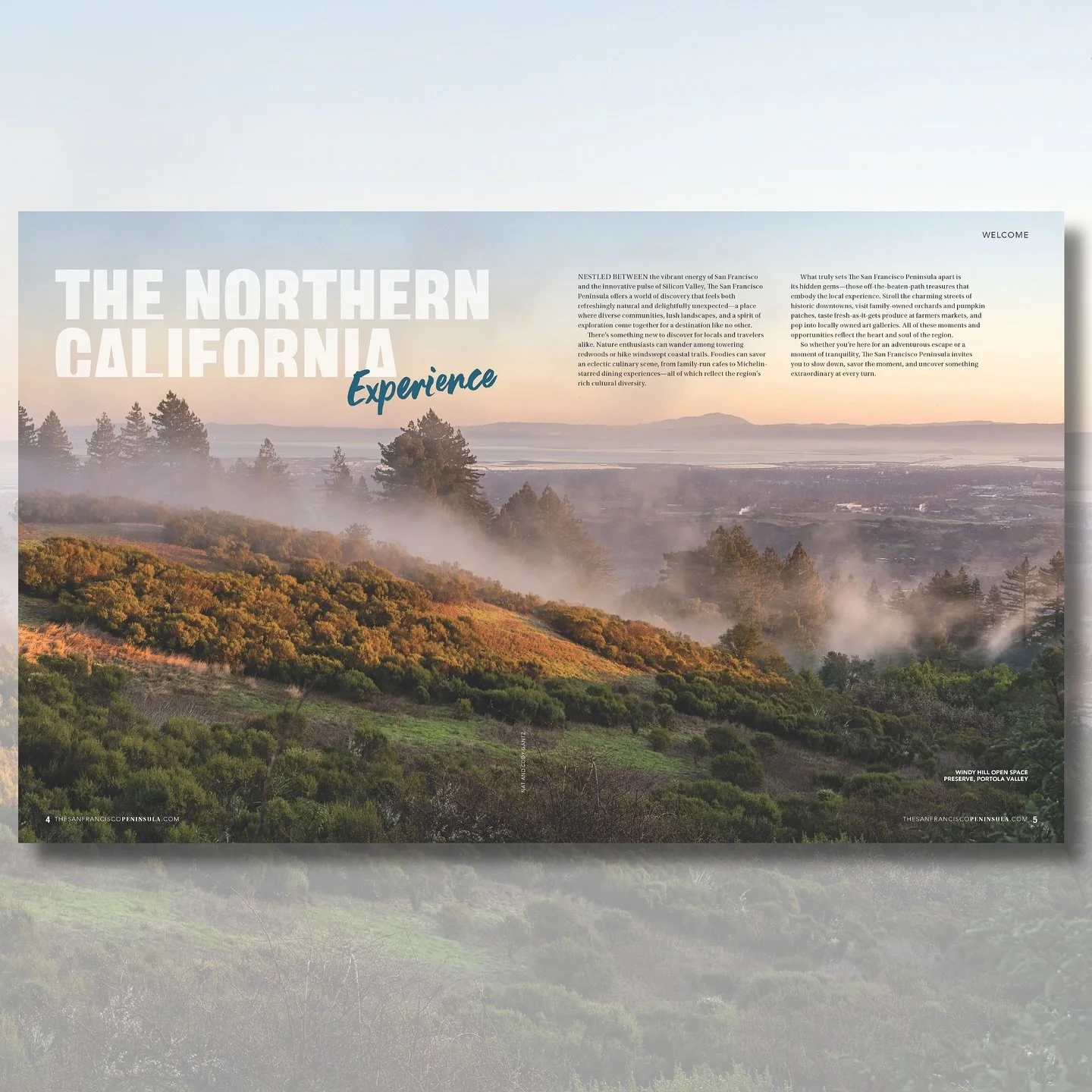 A look inside @thesfpeninsula magazine 👀 ⬅️ 
Photography by @nat.cody 
.
.
.
#thesfpeninsula #visitcalifornia #sanfranciscopeninsula #bayarea
