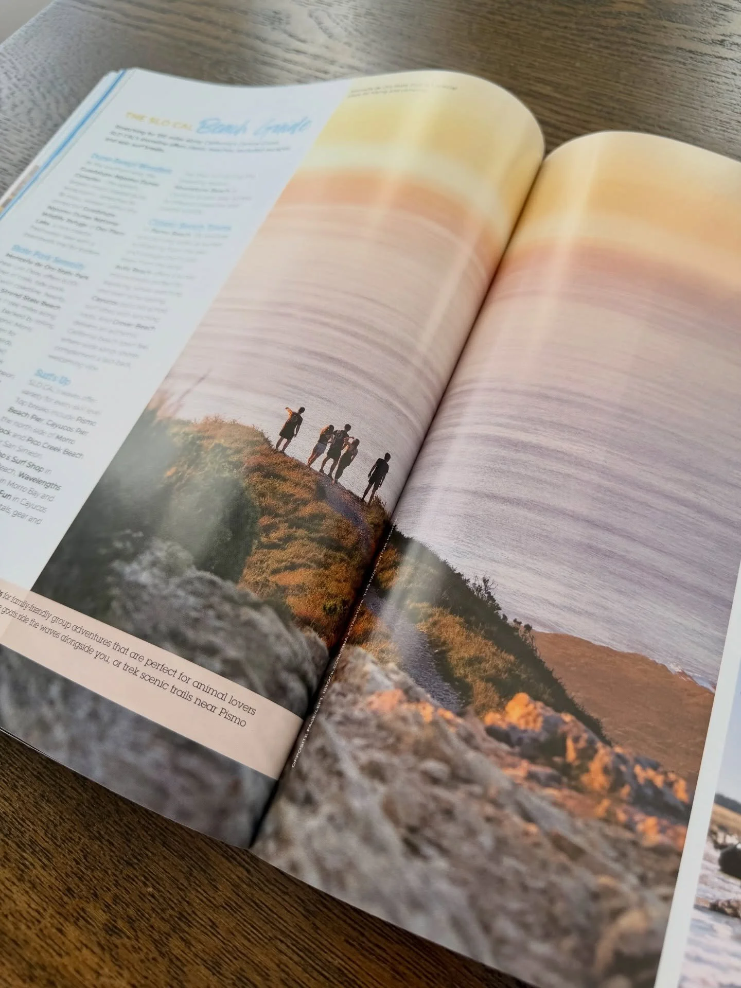 Hot off the press, it&rsquo;s the 2026 @slocal Visitors Magazine! Dreamy layouts feature big, bold photography, lots of white space, and editorial written by @shannontbrooks ✏️ Find the digital version at the link in bio to start planning your SLO CA