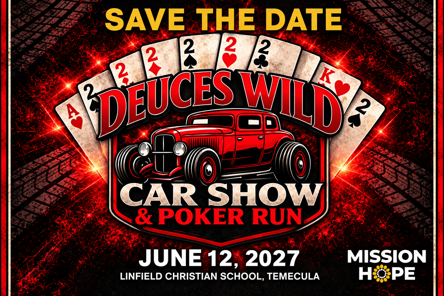 Deuces Wild Poker Run & Car Show 