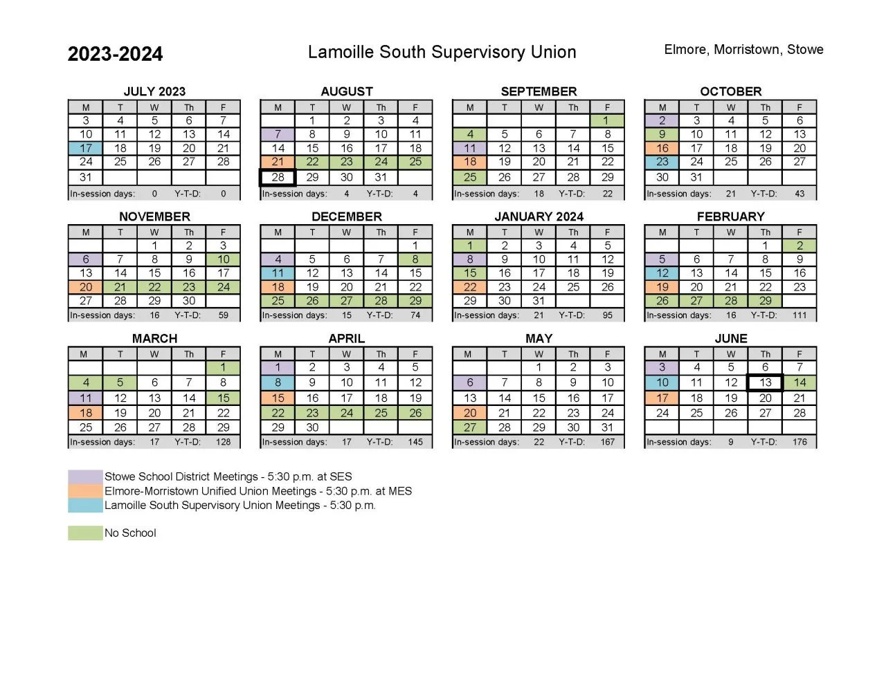 Lamoille South Board — Lamoille South Supervisory Union