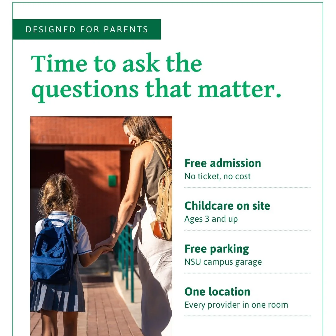 We designed the Unique Abilities School Fair around what families need: access, time and meaningful conversations.

Admission and parking are free. Complimentary childcare is available for children ages 3+.

📍 October 24 | 11 AM&ndash;2 PM | Nova So