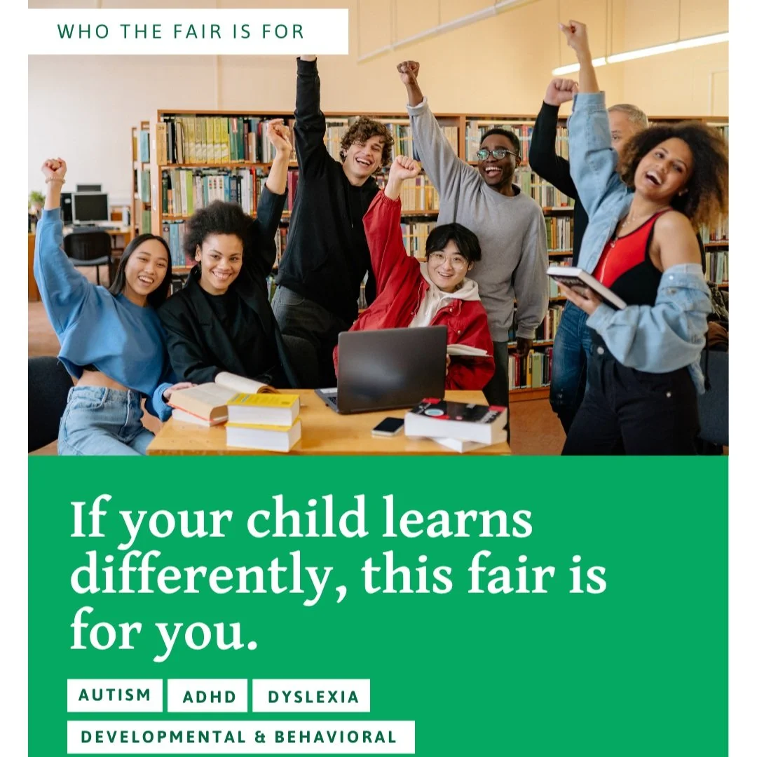 You do not need to have every answer&mdash;or even a formal diagnosis&mdash;to attend.

The Unique Abilities School Fair welcomes families exploring options for students with autism, ADHD, dyslexia, learning disabilities, developmental differences, b