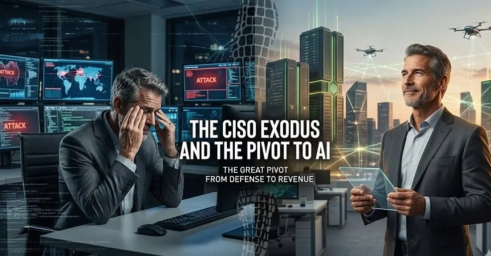 The CISO Exodus: Why the Battle-Scarred are Pivoting to the AI Frontier